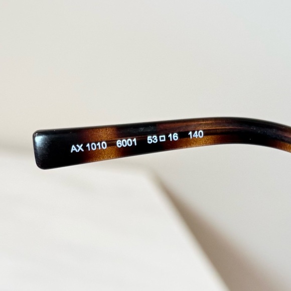 ?Armani Exchanged Classic Burgandy Metal Rim Magnifying Eyeglasses EC?